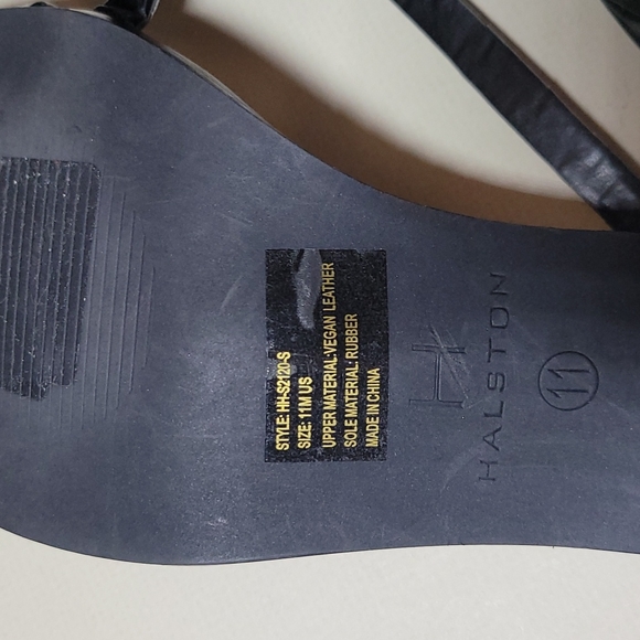 H by Halston Sandal Block Heel Size 11 - Picture 6 of 8